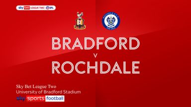 Bradford 1-2 Rochdale