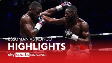 Highlights: Essuman edges Kongo to keep belts