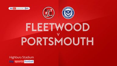 Fleetwood 0-2 Portsmouth