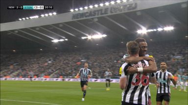 'He's done it again!' - Longstaff doubles Newcastle's lead