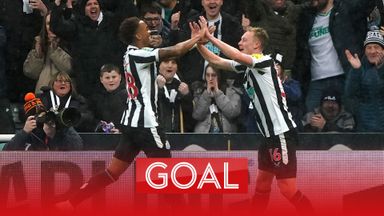 'He's done it again!' - Longstaff doubles Newcastle's lead