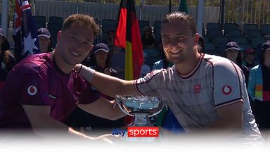 Hewett and Reid win fourth Australian Open wheelchair men's doubles title in a row