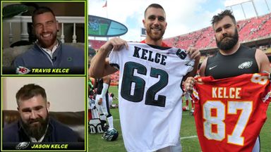 Kelce Bros on their 'last actual fist fight' | 'He punched me the face!'