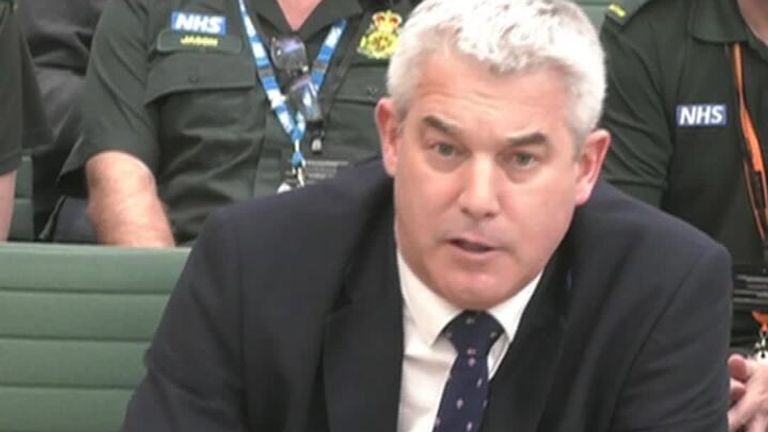 The health secretary, Stephen Barclay, was answering questions at the health and social care committee.