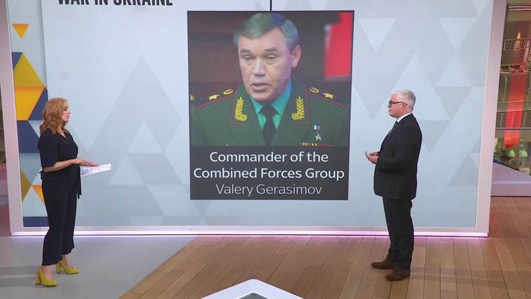 There have been changes in the military command structure in Russia, who are the key players at the top?
