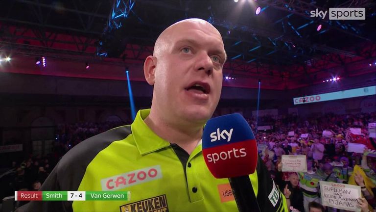 Michael van Gerwen: I have to take defeat on my chin | Video | Watch TV