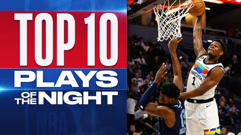 NBA Top 10 Plays: Friday 27 January