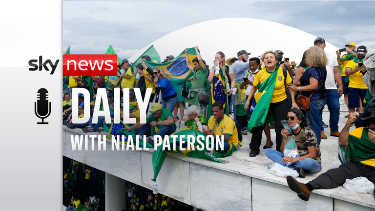 Sky News Daily podcast: What&#39;s happening in Brazil? 