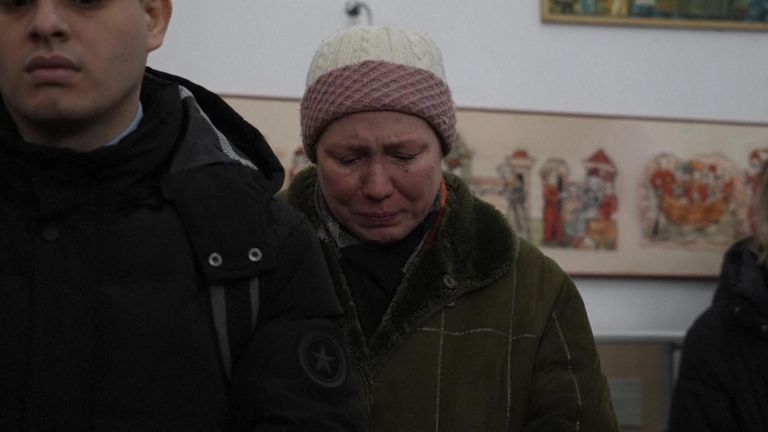 Memorial service held in Kyiv for killed British volunteer Andrew Bagshaw