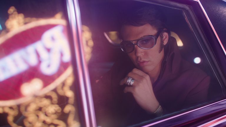 Austin Butler as Elvis Presley in Elvis. Pic: Warner Bros