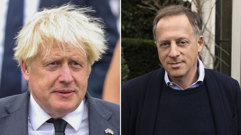 Boris Johnson and Richard Sharp