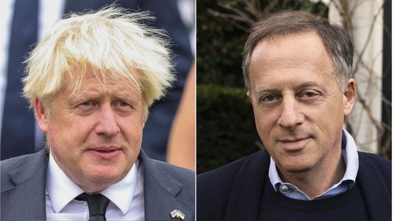 Boris Johnson and Richard Sharp