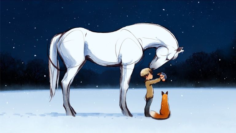 The Boy, The Mole, The Fox And The Horse. Pic: BBC