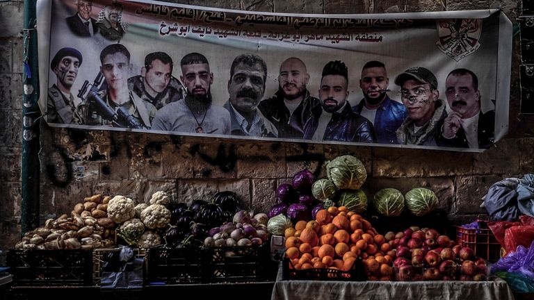 Posters in the old city