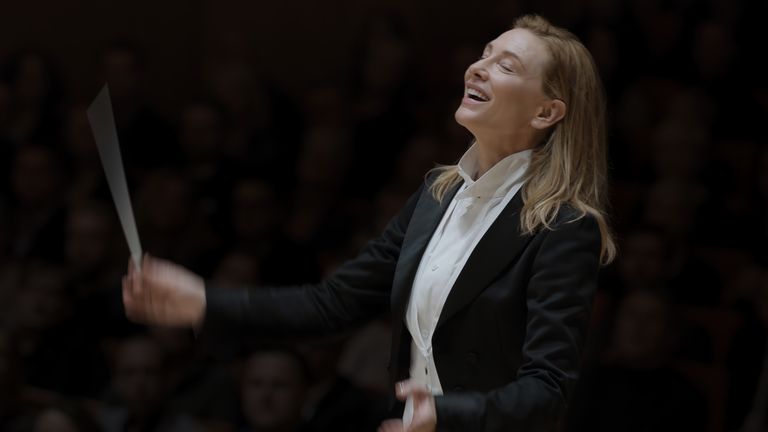Cate Blanchett  as conductor Lydia Tar: Pic: Florian Hoffmeister/Focus Features