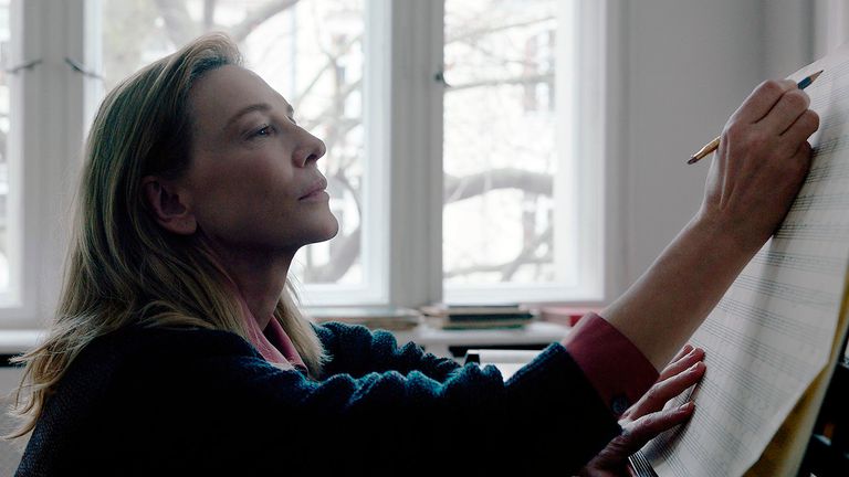 Cate Blanchett protagoniza Tar.  PIC: Centrarse en las características sobre el AP