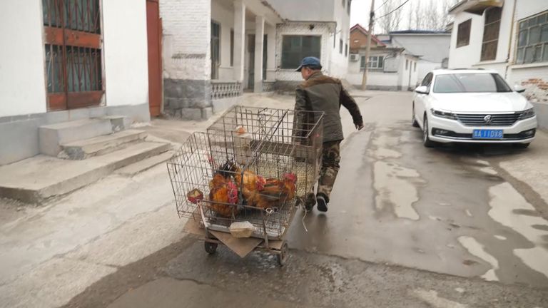 Preparations for the Lunar New Year in China 