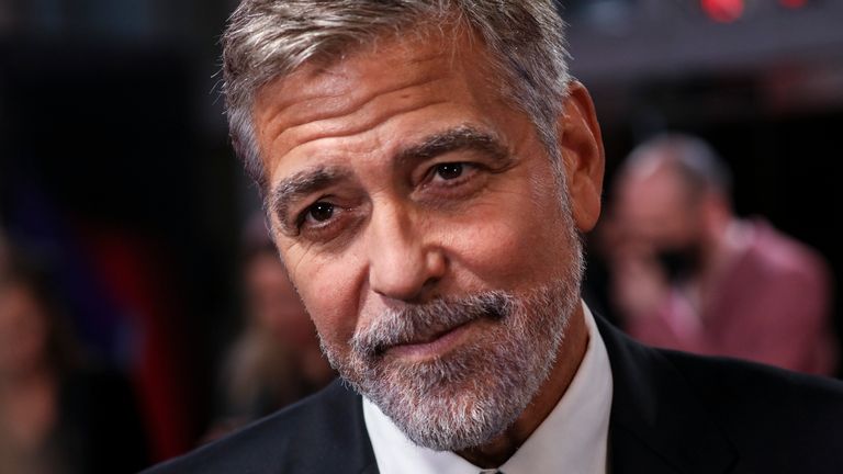 George Clooney, the director of the adaptation of Moehringer&#39;s memoir The Tender Bar, is said to have introduced him to Prince Harry. Pic: AP