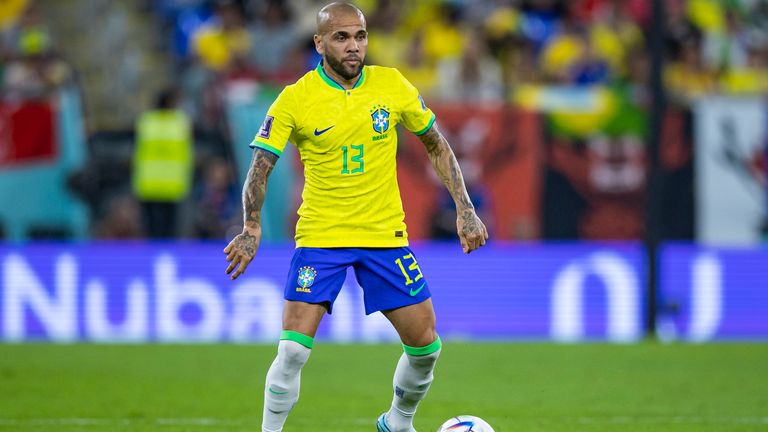 Dani Alves arrested in Spain over alleged nightclub sexual assault