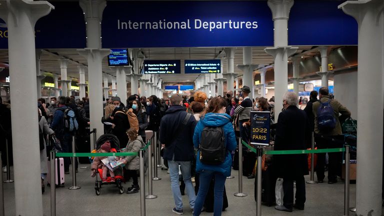 Hundreds of seats on Eurostar trains left unsold to avoid long queues at stations