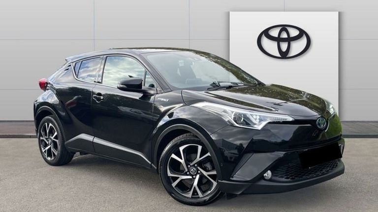 Police shared a stock image of the Toyota C-HR they are seeking. Pic: Metropolitan Police
