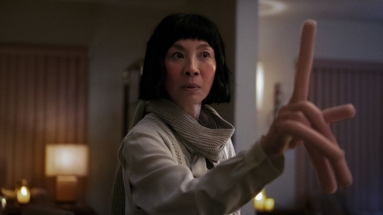 Michelle Yeoh in Everything Everywhere All At Once. Pic: A24
