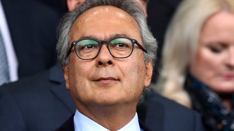 Everton chairman Farhad Moshiri