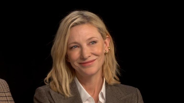Cate Blanchett speaks to Sky News about her latest film Tár