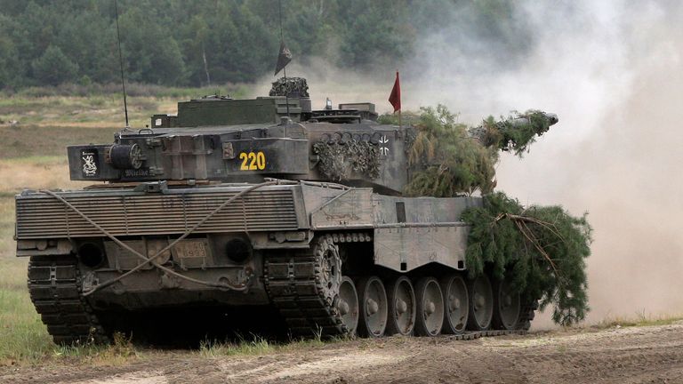 豹II型主战坦克