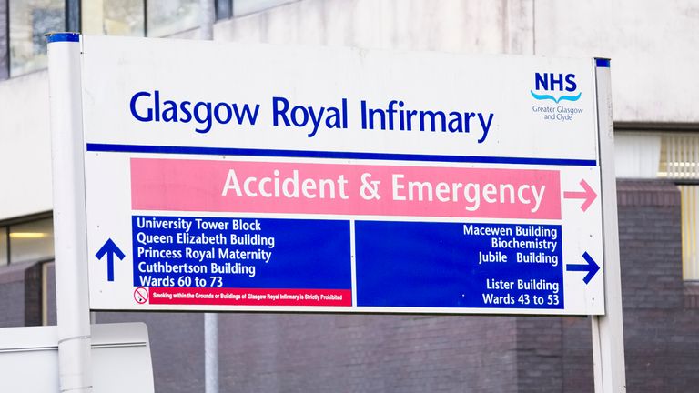 The Glasgow Royal Infirmary is one of NHSGGC&#39;s hospitals