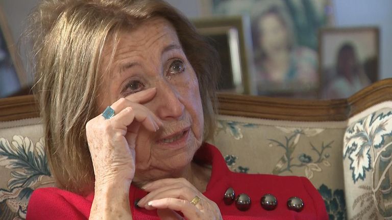 Hannah Lewis tells Sky News about her experience during the Holocaust