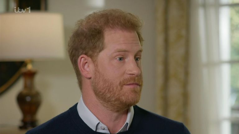 ITV&#39;s interview with Prince Harry