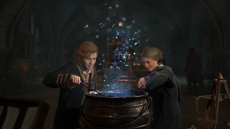 Met Hogwarts Legacy kunnen spelers hun eigen heks of tovenaar creëren.  Afbeelding: WB Games
