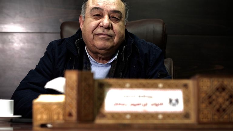 Ibrahim Ramadan, governor of Nablus 