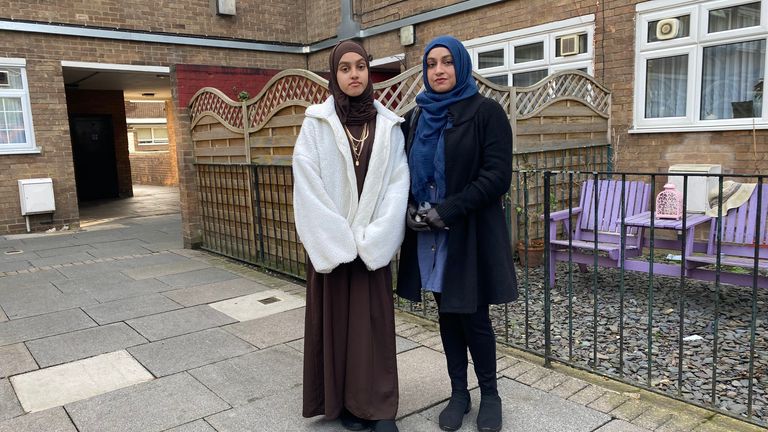 Rising bills mean Tasnia Kazi, 20, and her mother are struggling to set aside £50 for groceries each month.