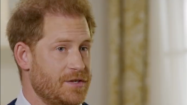 Prince Harry interviewed by ITV