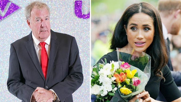 Jeremy Clarkson and Meghan, the Duchess of Sussex