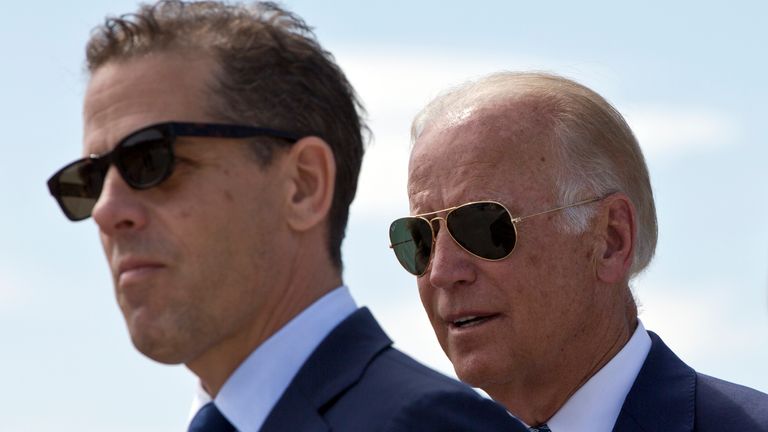 Joe Biden faces renewed question over the contents of his son Hunter's laptop