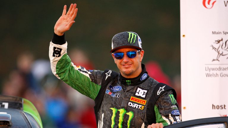 Rally car driver Ken Block Pic: Action Images/Paul Harding/File Photo