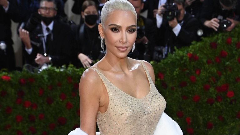 Zdjęcie pliku: zz / DPRF / STAR MAX / IPx 2022 22.05.2022 Kim Kardashian na gali 2022 Costume Institute Benefit z okazji otwarcia "W Ameryce: antologia mody" Odbyła się 2 maja 2022 roku w Metropolitan Museum of Art w Nowym Jorku.  (Nowy Jork)