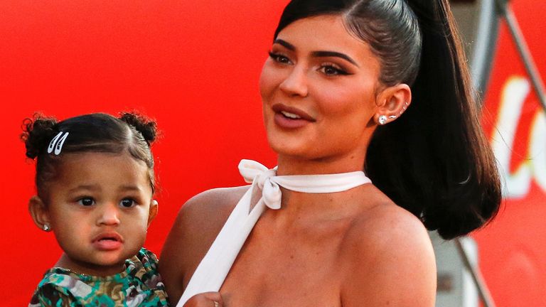 Kylie Jenner shares the moment she gave birth to son Wolf Webster