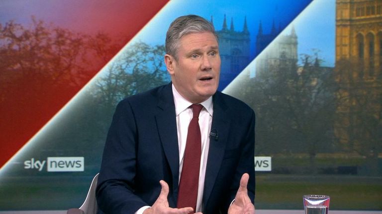Labour Leader, Sir Keir Starmer, says there needs to be &#39;change and reform&#39; in the NHS saying &#39;it&#39;s not just on its knees, it&#39;s on its face&#39;.  