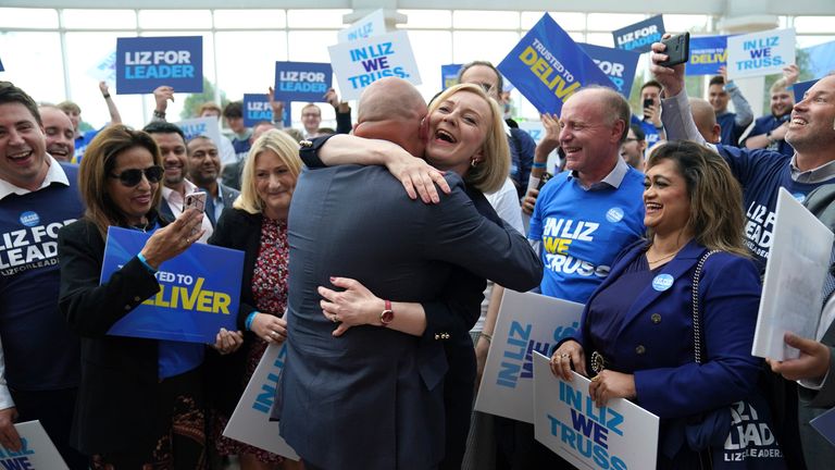 Liz Truss and Nadhim Zahawi