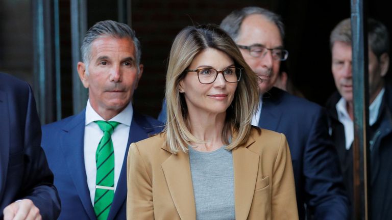 Lori Loughlin and her husband fashion designer Mossimo Giannulli were sent to prison