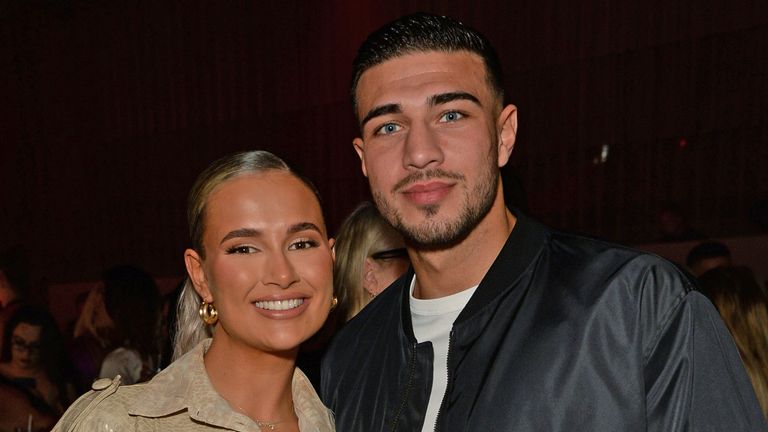 Molly-Mae and Tommy Fury. Pic: Hannah Young/Shutterstock