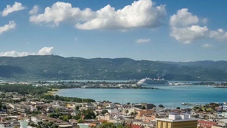 Montego Bay, on Jamaica's north coast