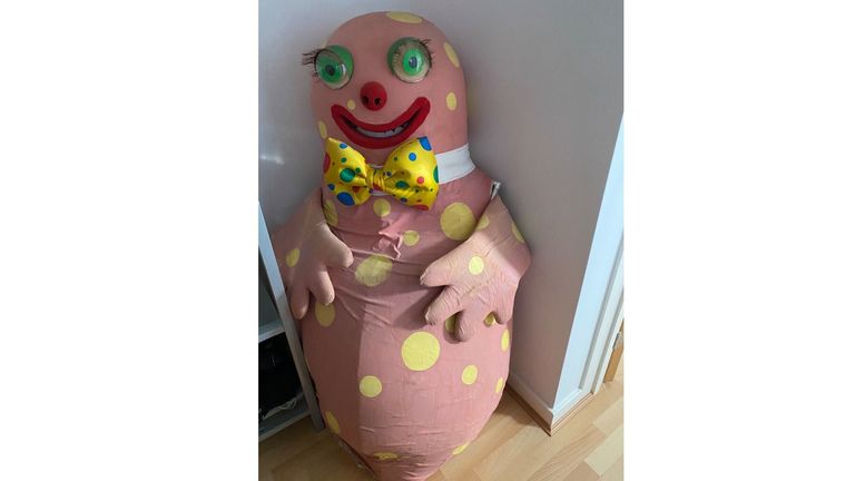 Mr Blobby costume. Pic: eBay