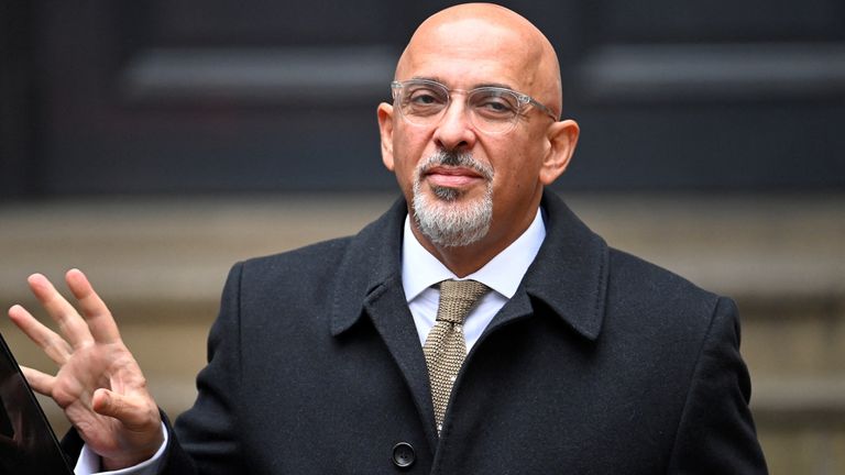  Nadhim Zahawi looks on outside the Conservative Campaign Headquarters  