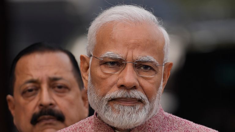 Indian Prime Minister Narendra Modi