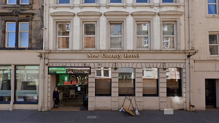 New County Hotel in Perth, Scotland. Pic: Google Street View